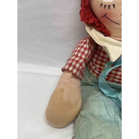Vintage Knickerbocker 1970s Raggedy Andy Doll 14” Super Rare - Picture 7 of 15